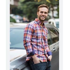 New Jacquard Bordeaux Shirt